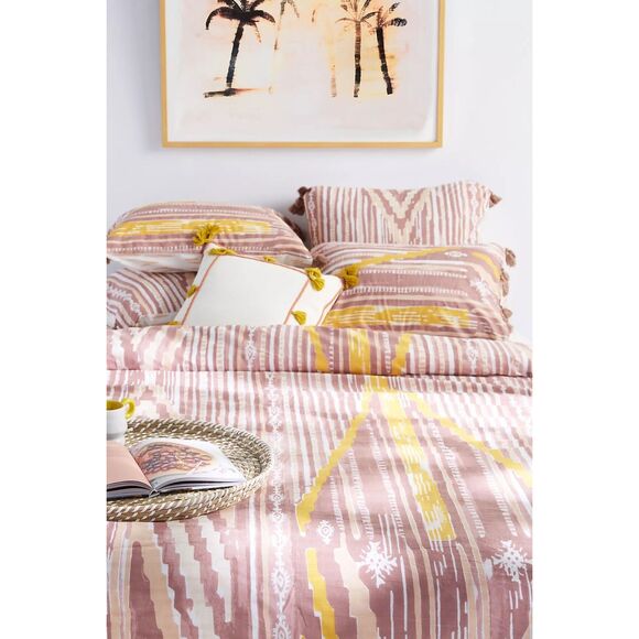 New Anthropologie Acarda Duvet Cover size Queen